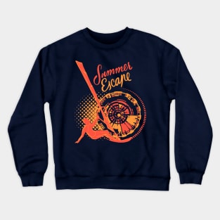 Summer Escape - Wind Surfing Crewneck Sweatshirt